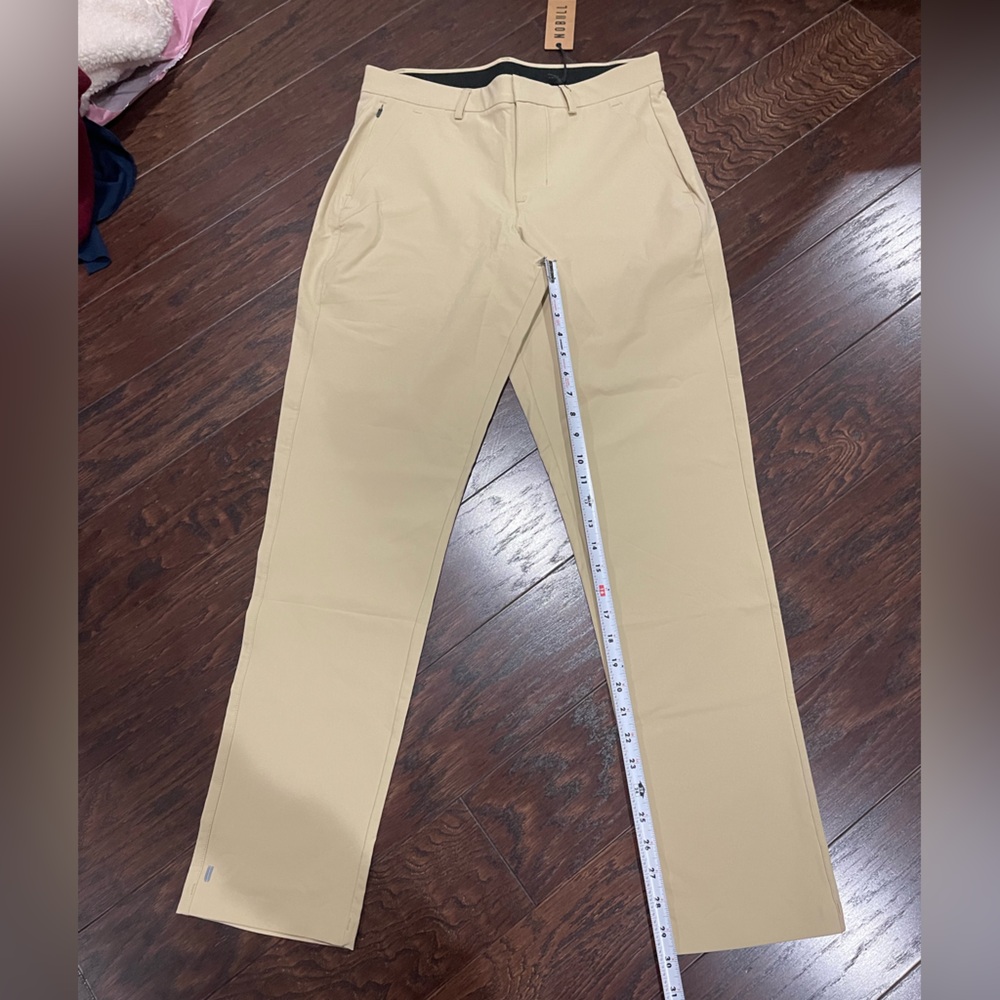 NOBULL Golf Tour Pant BEIGE Men Size 30x32R NEW Crossfit - Picture 6 of 8